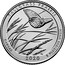 USA Quarter Dollar (Tallgrass Prairie National Preserve) TALLGRASS PRAIRIE KANSAS 2020 E PLURIBUS UNUM coin reverse
