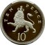 UK Ten Pence Crowned Lion 2008 KM# 989c TEN PENCE 10 coin reverse