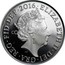 UK Ten Pence (Royal Arms Shield Puzzle) KM# 1335b ELIZABETH II DEI GRA REG FID DEF coin obverse