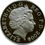 UK Ten Pence Royal Shield (Piedfort) 2008 ELIZABETH II D G REG F D 2008 coin obverse