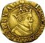 UK 1/2 Crown James VI ND KM# 22 I D G ROSA SINE SPINA coin obverse