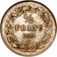 Belgium 1/2 Franc Leopold I 1835 KM# 6 1/2 FRANC 1835 coin reverse
