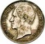 Belgium 1/2 Franc Leopold I 1849 KM# 15 LEOPOLD PREMIER ROI DES BELGES L.WIENER coin obverse