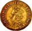UK 1/2 Unit Charles II ND KM# 55 CAR D G MAG BRIT FRAN ET HIB REX coin obverse