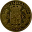 Belgium 1/4 Franc Leopold I 1850 KM# 14 L'UNION FAIT LA FORCE 1/4 F 1850 coin reverse