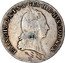 Belgium 1/4 Kronenthaler Franz II 1797 B KM# 60 FRANC II D G R I S A GER HIE HVN BOH REX coin obverse
