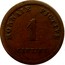 Belgium 1 Centime 1833 KM# 5 Ghent MONNALE FIGTIVE 1 CENTIME coin reverse