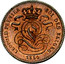 Belgium 1 Centime Leopold I. Seated Lion 1850 KM# 1.2 LEOPOLD PREMIER ROI DES BELGES 1850 coin obverse