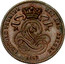 Belgium 1 Centime 1859 KM# 1.3 Decimal Coinage LEOPOLD PREMIER ROI DES BELGES 1859 coin obverse