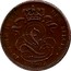 Belgium 1 Centime 1902 KM# 33.3 Decimal Coinage LEOPOLD II ROI DES BELGES 1902 coin obverse