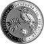 Australia 1 Dollar Kookaburra. Privy Mark Great Barrier Reef 2000 KM# 416.12 THE AUSTRALIAN KOOKABURRA 1 OZ 999 SILVER 2000 coin reverse