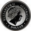 Australia 1 Dollar Kookaburra. Privy Mark November 2000 KM# 416.10 ELIZABETH II AUSTRALIA 1 DOLLAR IRB coin obverse