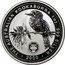 Australia 1 Dollar Kookaburra. Privy Mark October 2000 KM# 416.11 THE AUSTRALIAN KOOKABURRA 1 OZ 999 SILVER 2000 coin reverse