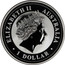 Australia 1 Dollar Kookaburra. Privy Mark September 2000 KM# 416.13 ELIZABETH II AUSTRALIA 1 DOLLAR IRB coin obverse