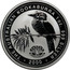 Australia 1 Dollar Kookaburra. Privy Mark September 2000 KM# 416.13 THE AUSTRALIAN KOOKABURRA 1 OZ 999 SILVER 2000 coin reverse