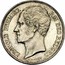 Belgium 1 Franc 1850 KM# 16.2 Decimal Coinage LEOPOLD PREMIER ROI DES BELGES L.WIENER coin obverse