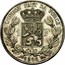 Belgium 1 Franc 1850 KM# 16.2 Decimal Coinage L'UNION FAIT LA FORCE 1 F 1850 coin reverse