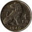 Belgium 1 Franc Leopold III 1940 KM# 120 E. WIJNANTS 1 FR 1939 coin reverse