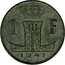 Belgium 1 Franc 1941 KM# 127 Decimal Coinage 1 F 1941 coin reverse