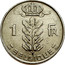 Belgium 1 Franc Baudouin I Circulation Coin 1951 KM# 142.1 1 FR BELGIQUE coin reverse