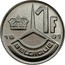 Belgium 1 Franc 1991 KM# 170 Decimal Coinage 1F BELGIQUE 1991 coin reverse