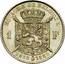 Belgium 1 Franc 50th Anniversary of Independence 1880 KM# 38 ROYAUME DE BELGIQUE 1 F 1830 1880 coin reverse