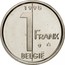 Belgium 1 Franc Albert II 1995 KM# 188 1 FRANC BELGIË 1995 coin reverse