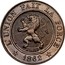 Belgium 10 Centimes Leopold I 1862 KM# 22 L'UNION FAIT LA FORCE BRAEMT 1862 coin obverse