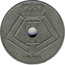 Belgium 10 Centimes 1939 KM# 113.2 Decimal Coinage 1939 coin reverse