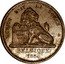 Belgium 10 Centimes Leopold I 1859 KM# Pn53 L'UNION FAIT LA FORCE CONSTITUTION BELGE 1831 BELGIQUE 1859 coin obverse