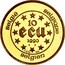 Belgium 10 ECU 30th Anniversary - Treaties of Rome 1990 (qp) Proof KM# 172 BELGIE BELGIQUE BELGIEN 10 ECU 1990 Q P 1/10 OZ 999 coin reverse