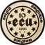 Belgium 10 ECU 40 years Reign of King Baudouin 1991 (qp) Proof KM# 181 BELGIQUE BELGIE BELGIEN 10 ECU 1991 Q P coin reverse