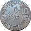 Belgium 10 Euro 100th anniversary of Maurice Maeterlinck's play 2008 Proof KM# 266 BELGIQUE BELGIE BELGIEN 10 EURO 2008 QP coin obverse