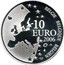 Belgium 10 Euro 400th Anniversary of the Death of Justus Lipsius 2006 Proof KM# 255 BELGIQUE BELGIE BELGIEN 10 EURO Q P 2006 coin obverse