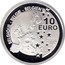 Belgium 10 Euro 75 Years of Tintin 2004 Proof KM# 236 BELGIQUE BELGIE BELGIEN 10 EURO 2004 LL coin obverse