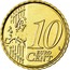 Belgium 10 Euro Cent (Albert II - 2nd map - 2nd type - 1st portrait) KM# 298 10 LL EURO CENT coin reverse
