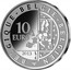Belgium 10 Euro Hugo Claus 2013 Proof KM# 324 BELGIQUE BELGIE BELGIEN 10 EURO 2013 LL QP coin obverse