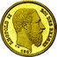 Belgium 10 Francs King Leopold II 1867 KM# A33 LEOPOLD II ROI DES BELGES 1867 L W coin obverse