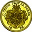 Belgium 10 Francs King Leopold II 1867 KM# A33 L'UNION FAIT LA FORCE 10 FR. coin reverse