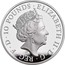 UK 10 Pounds White Greyhound of Richmond. Piedfort 2021 Proof ELIZABETH II D G REG F D 10 POUNDS J.C coin obverse