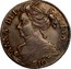 UK 10 Shillings Anne 1705 Sp 5700 KM# 149 ANNA DEI GRATIA coin obverse