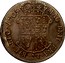 UK 10 Shillings Anne 1705 Sp 5700 KM# 149 MAG BRIT FRA ET HIB REG coin reverse