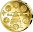 Belgium 100 Euro 175th Anniversary of Belgian Coins 2007 Proof KM# 264 1832 2007 coin reverse