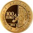 Belgium 100 Euro 20th Anniversary of Death of Baudouin 2013 Proof KM# 329 BELGIQUE BELGIE BELGIEN 100 EURO 2013 LL Q P coin reverse