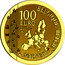 Belgium 100 Euro 50th Aniversary of the Death of Rene Magritte 2017 Proof 100 EURO 2017 BELGIQUE BELGIE BELGIEN coin obverse