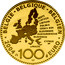 Belgium 100 Euro European Union Enlargement 2004 KM# 239 100 EURO 2004 BELGIE BELGIQUE BELGIEN EESTI LATVIJA LIETUVA POLSKA CEŠKA REP. SLOVENSKO MAGYARORSZAG SLOVENIJA MALTA CYPRUS coin obverse