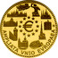 Belgium 100 Euro European Union Enlargement 2004 KM# 239 € AMPLIATA VNIO EVROPAEA coin reverse