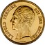 Belgium 100 Francs (Duke of Brabant's Wedding) X# 3.1 LEOPOLD PREMIER ROI DES BELGES L. WIENER coin obverse