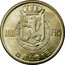Belgium 100 Francs Leopold III 1949 KM# 139.1 100 FRK BELGIË coin reverse