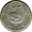 Belgium 100 Francs Leopold III 1950 KM# 138.1 19 50 RAU coin obverse